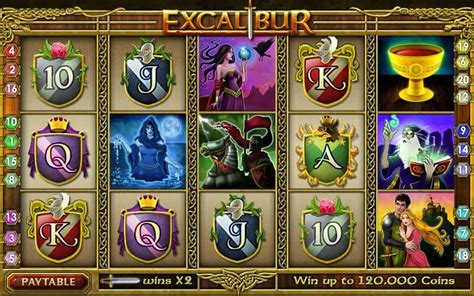 Игровой автомат Excalibur Slots  играть бесплатно
